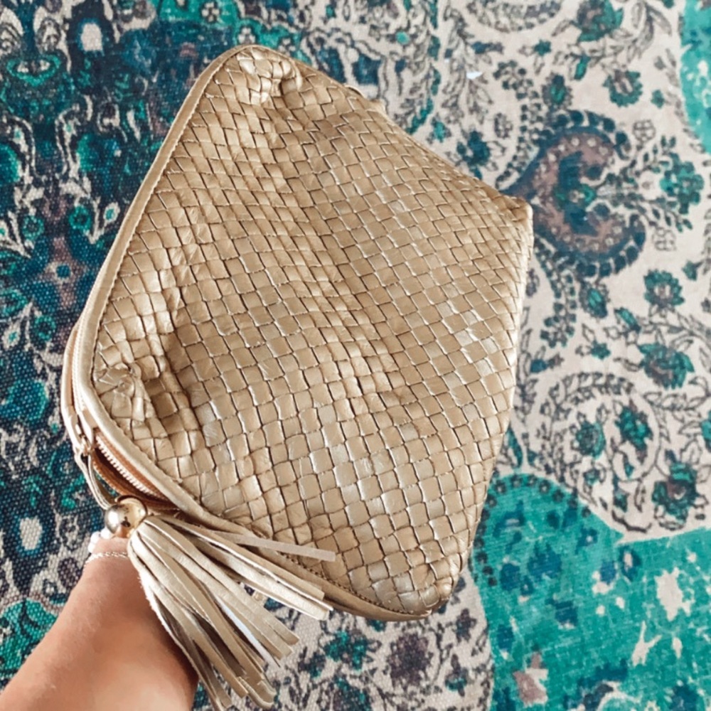 Ganson Shoulders woven Designer purse - Picture 6 of 6